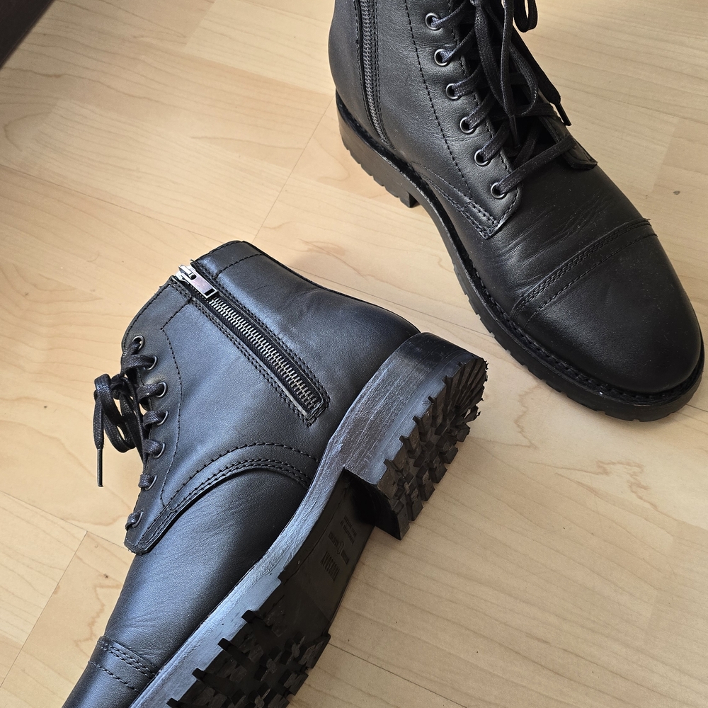 Thursday Boot Company Major Black Leather Men's Boots